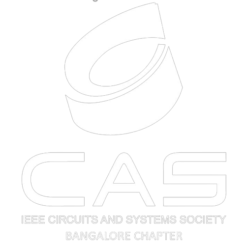 IEEE CAS White Transparent Logo on navy background